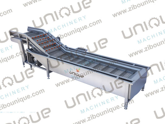Industrial Fruit and Vegetable Bubble Washing Machine for Lemon Pineapple Passion Fruit