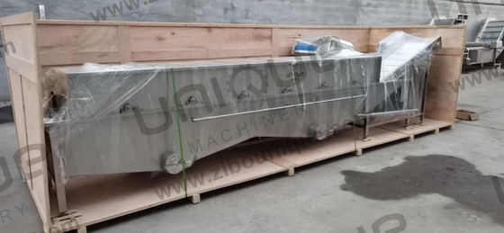 Zibounique 5900*1760*1600 mm Mung Bean Sprout Husk Removing and Skin Peeling Machine