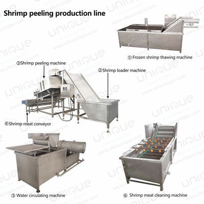 4kw Automatic Shrimp Head Shell Removing Peeling Machine Transforming Food Beverage Shops