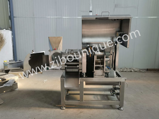 1775*1030*1380 mm Frozen Meat Beef Dicing Cube Cutting Machine