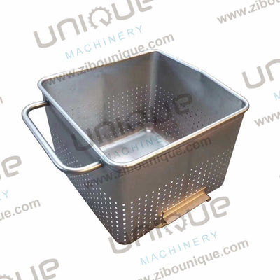 Meat Trolley for Transport of Chicken Beef Fish in Processing Plants 200L SUS304