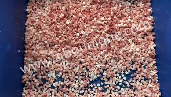 1775*1030*1380 mm Frozen Meat Beef Dicing Cube Cutting Machine