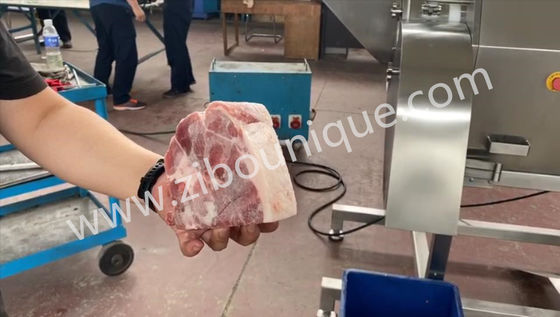 1775*1030*1380 mm Frozen Meat Beef Dicing Cube Cutting Machine