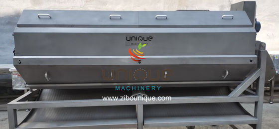 Continuous Potato Cleaning and Polishing Processing Line with Perfect Peeling Effect