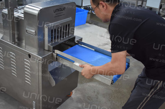 3KW Frozen Meat Chicken Thigh Pork Belly Duck Cube Dicing Cutting Machine for Cuts