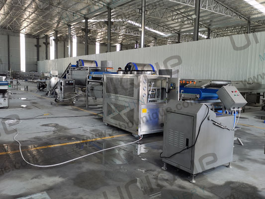Fruit and Vegetables Vegetable Salad Washing Line with 5000 KG Processing Efficiency