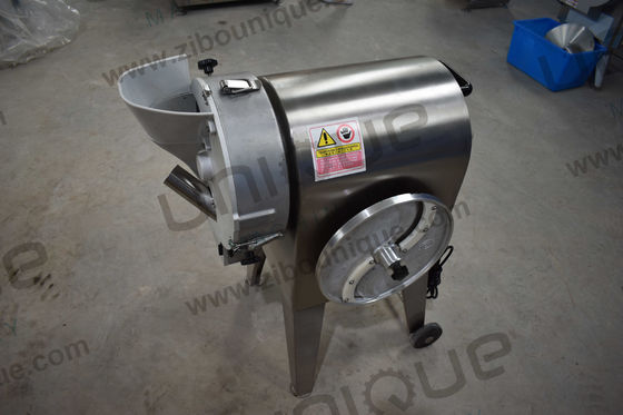 Multi-Function Root Vegetable Cube Julienne Cutting Machine with 750*480*890 mm Size