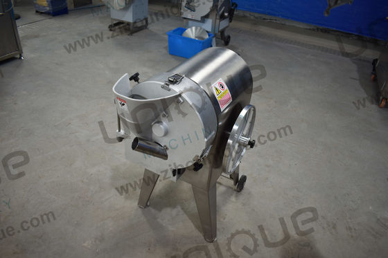 Potato Chips Cutting Machine with 750*480*890 mm Size and Industrial Onion Slicer Cutter