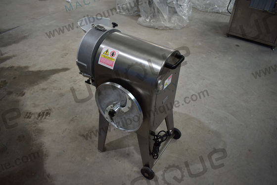 Potato Chips Cutting Machine with 750*480*890 mm Size and Industrial Onion Slicer Cutter