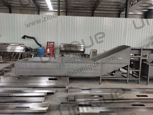 1.5kw Vegetable Blanching Equipment for Plantains and Coconuts Customized Voltage