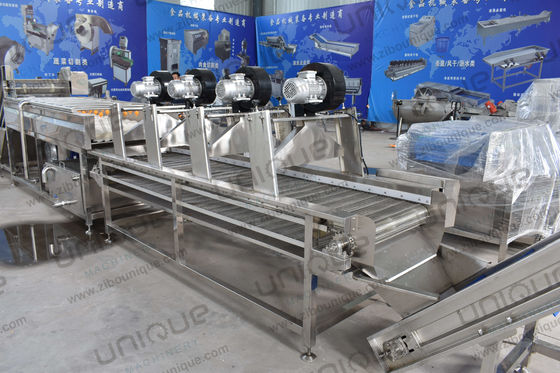 Hot Air Roller Belt Mesh Conveyor High Pressure Fans Air Dryer for Fruit and Vegetable