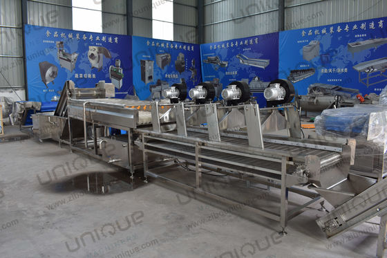 Hot Air Roller Belt Mesh Conveyor High Pressure Fans Air Dryer for Fruit and Vegetable