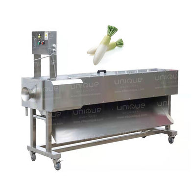 Powerful Stainless Steel 304 Mooli Peeler Machine for Kimchi Daikon Processing Needs