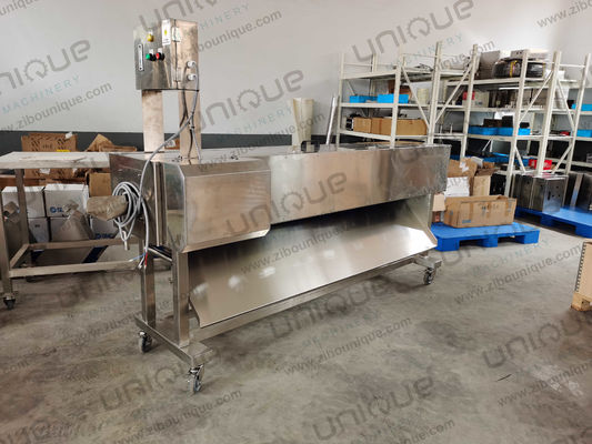 Powerful Stainless Steel 304 Mooli Peeler Machine for Kimchi Daikon Processing Needs