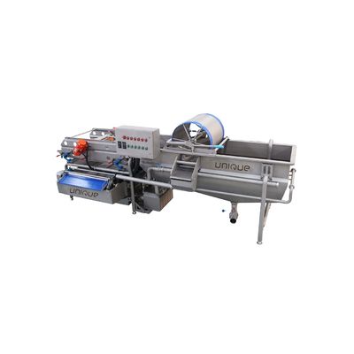 Stainless Steel 304 Herb Washing Cutting Grinding Machine for Herbs