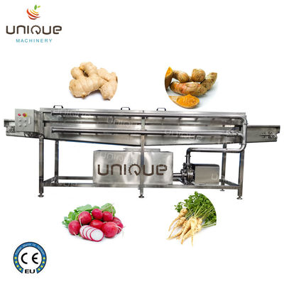 High Pressure Ginger Turmeric Taro Yam Malanga Spraying Washing Machine for Cleaning