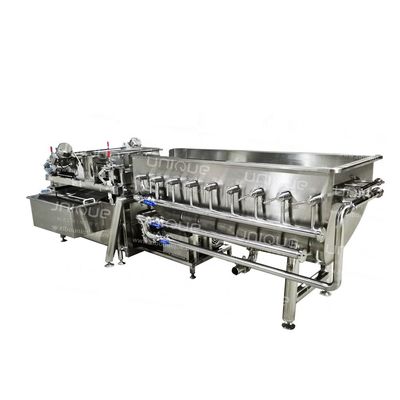 Customized Voltage 1.5t/h Capacity Vegetable and Salad Washing Machine for Cleaning