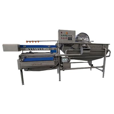 Customized Voltage 1.5t/h Capacity Vegetable and Salad Washing Machine for Cleaning