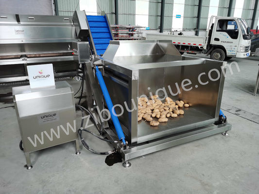 Hydraulic Tipping Machine for Hassle-Free Unloading of Root Vegetables and More