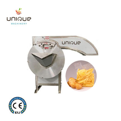 500kg/h Capacity Commercial Vegetable Potato French Fries Cutting Machine from Zibo Unique Machinery