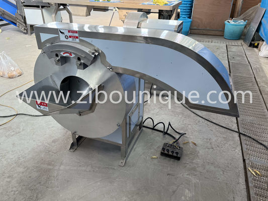 500kg/h Capacity Commercial Vegetable Potato French Fries Cutting Machine from Zibo Unique Machinery