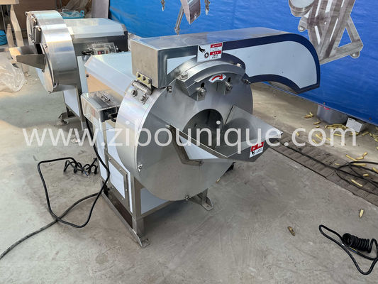500kg/h Capacity Commercial Vegetable Potato French Fries Cutting Machine from Zibo Unique Machinery