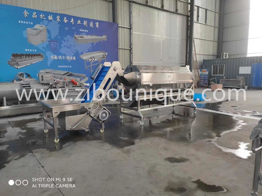 Peel Root Vegetables With Peeling Effect Washing Line Stainless Steel 304