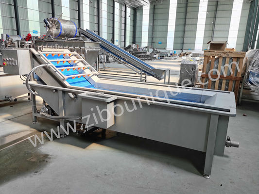 1000-1500kg/h Capacity Salad Leaf Vegetable Washing Machine for Fruit and Vegetables
