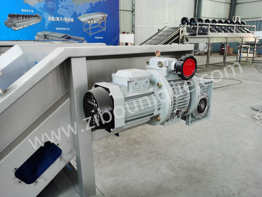 5000x1450x1400 Mm Bubble Vegetable Washing Machine For Vegetable Fruit Cleaning Line