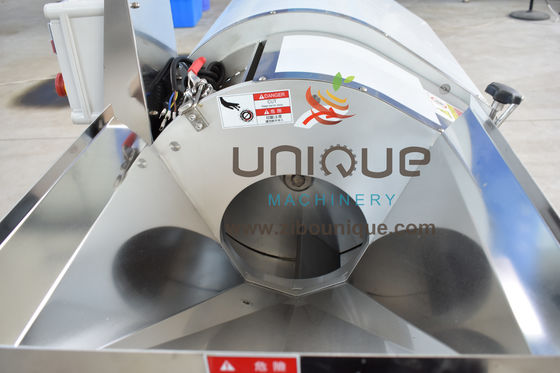 Industrial Onion Cutting Machine with 1.5kw Electric Vegetable Cube Cutter Efficiency