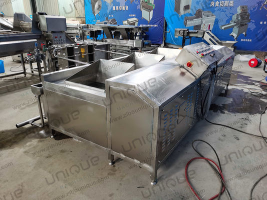 Multi-Function Triple Tanks Reversed Vegetable Washing Machine For Busy Kitchens