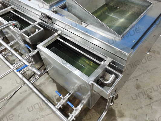 Multi-Function Triple Tanks Reversed Vegetable Washing Machine For Busy Kitchens