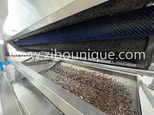 Cassava Peeler Machine for Continuous Root Vegetable Peeling Line in Large Food Shop
