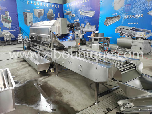 Continuous and big capacity Good Effect Potato Peeling Machine for Consistent Results
