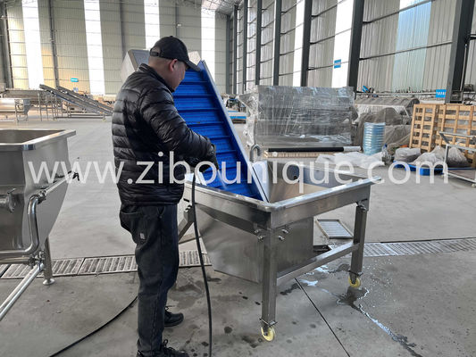 Continuous and big capacity Good Effect Potato Peeling Machine for Consistent Results