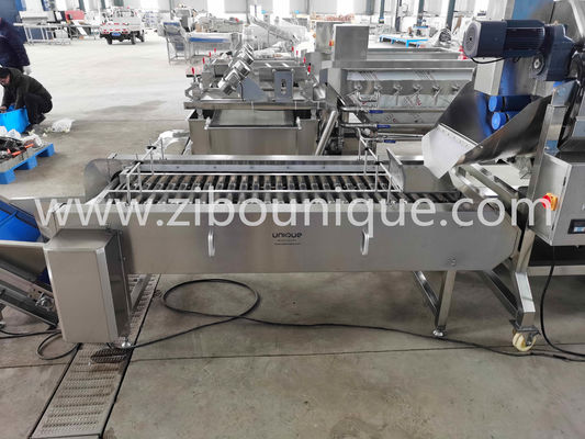 Continuous and big capacity Good Effect Potato Peeling Machine for Consistent Results